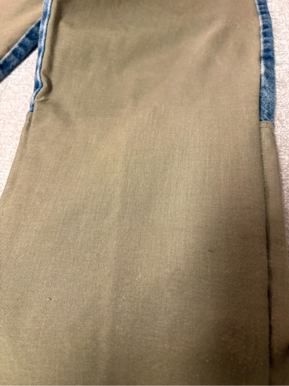 Browning Two-Tone Blue and khaki Straight Jeans Size 34/34 - Picture 12 of 14